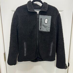 COACH Men's Sherpa Fleece Jacket - Size Small